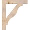 Ekena Millwork Funston Block Smooth Bracket, Douglas Fir, 5 1/2"W x 36"D x 42"H BKT06X36X42FST05SDF - alternate 3